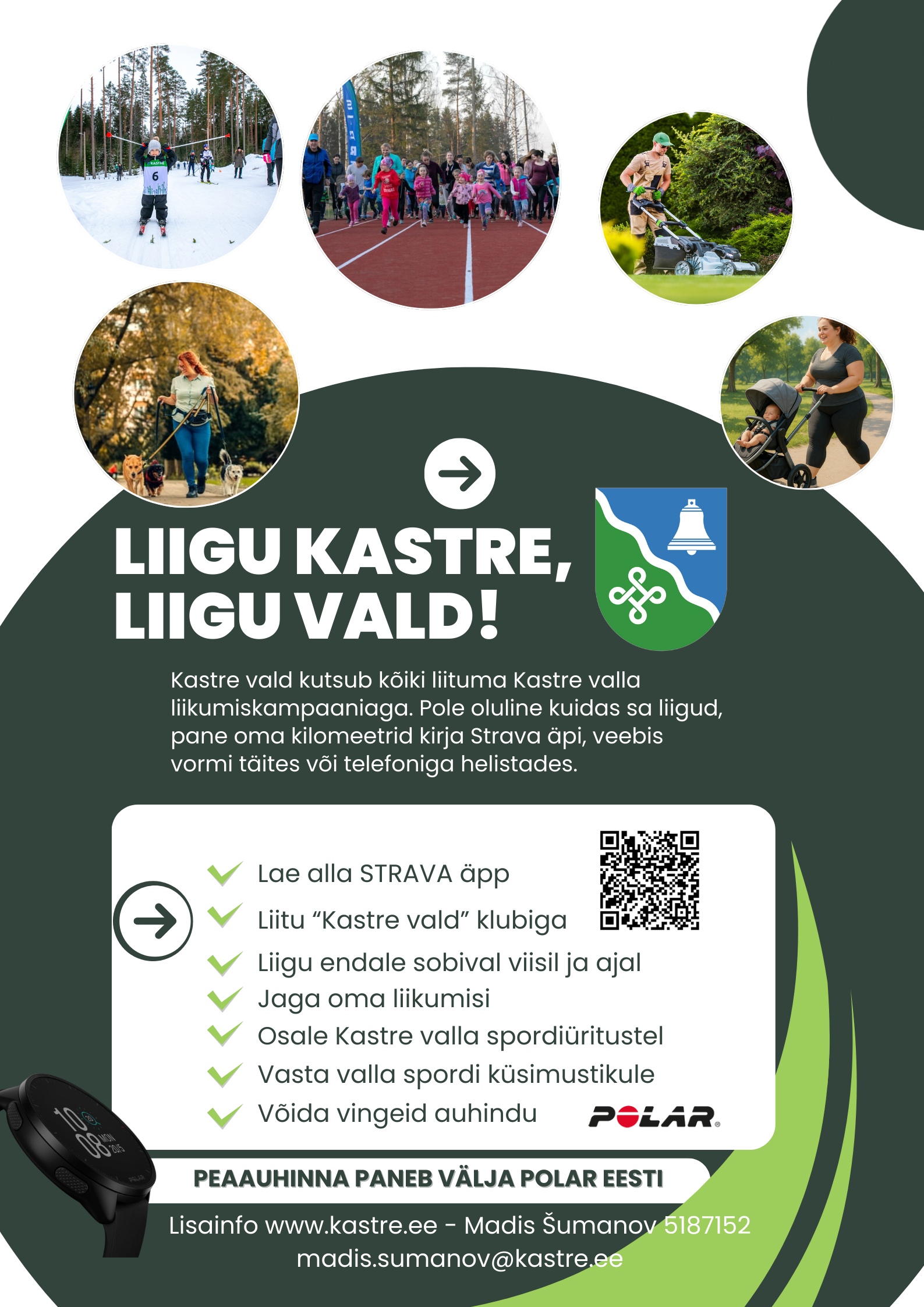 Liikumissari Liigu Kastre, Liigu vald!
