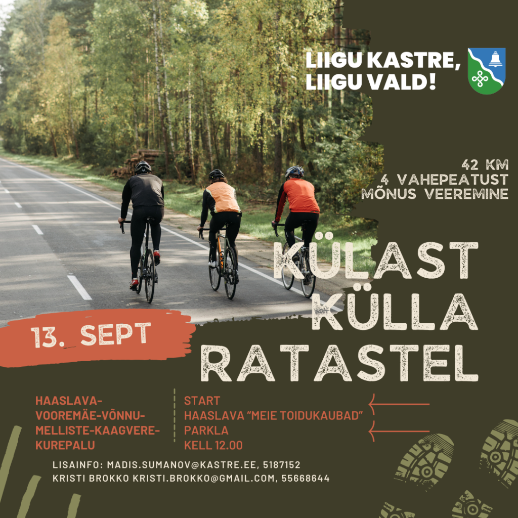 Külast külla ratastel plakat