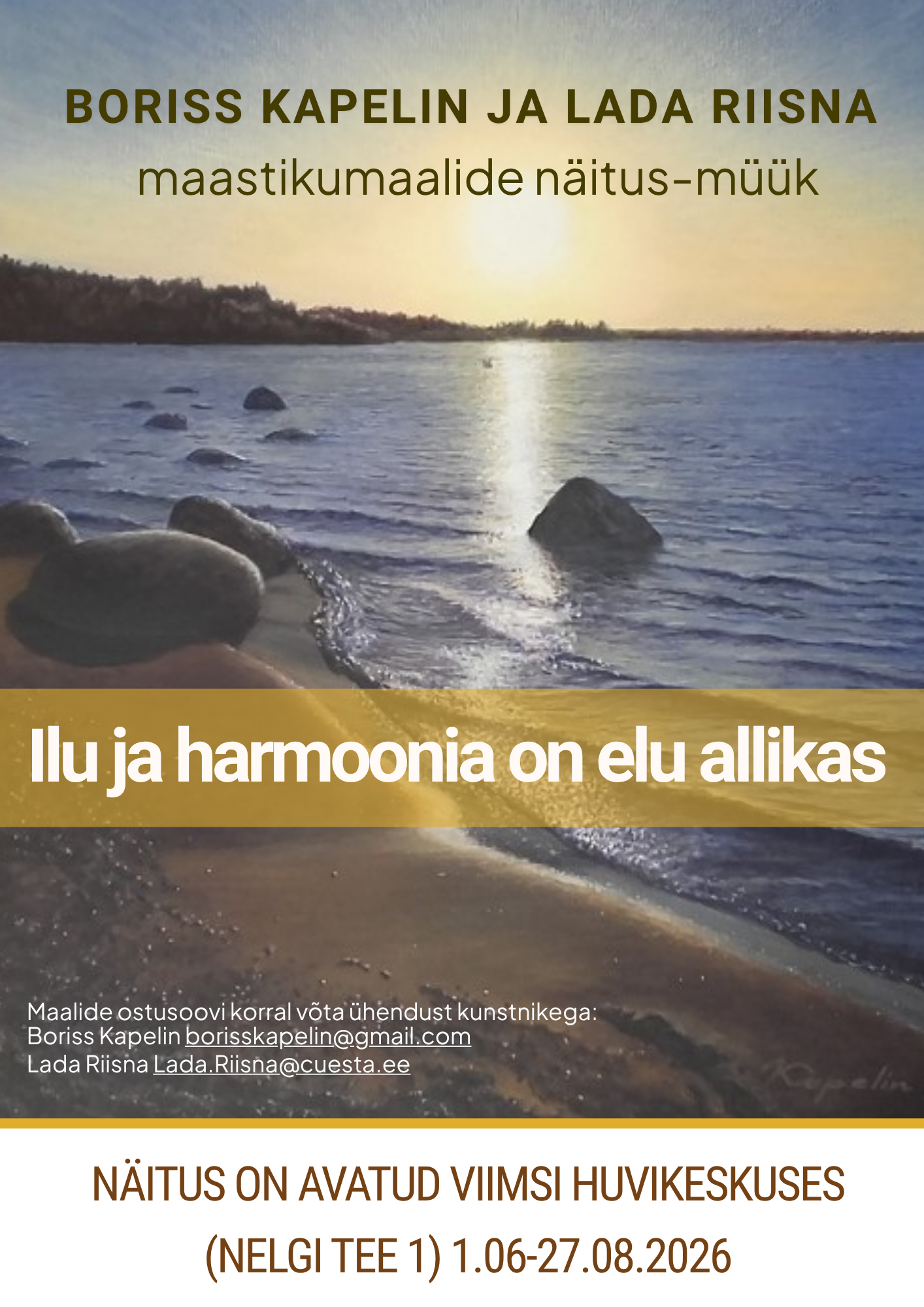 näituse plakat